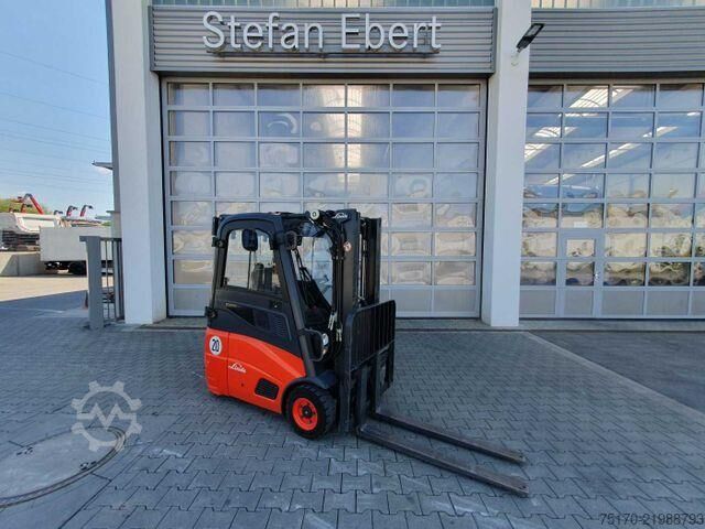 Forklift Linde E14 - 01 / Triplex: 4.10m! / SS / nur 1.003h!