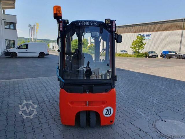 Forklift Linde E14 - 01 / Triplex: 4.10m! / SS / nur 1.003h!