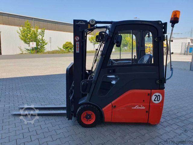 Forklift Linde E14 - 01 / Triplex: 4.10m! / SS / nur 1.003h!