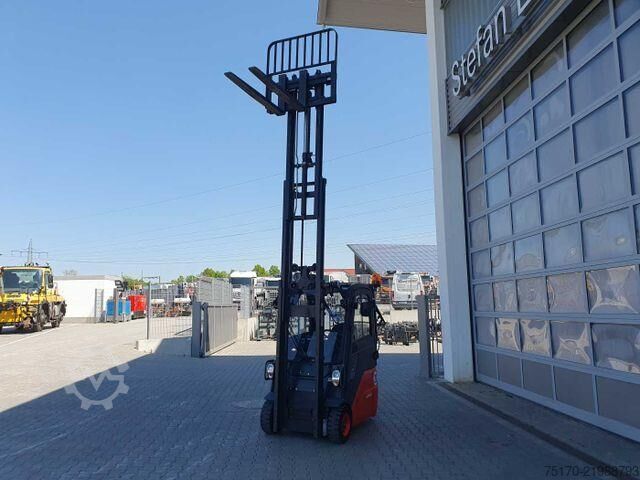 Forklift Linde E14 - 01 / Triplex: 4.10m! / SS / nur 1.003h!