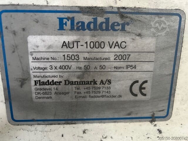 Bürstenentgratmaschine Fladder AUT-1000 VAC