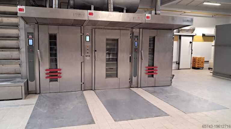 Thermo-oil ovens, trolley type 58x98 Heuft 