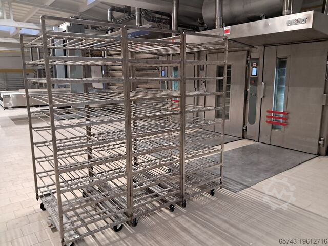 Thermo-oil ovens, trolley type 58x98 Heuft 