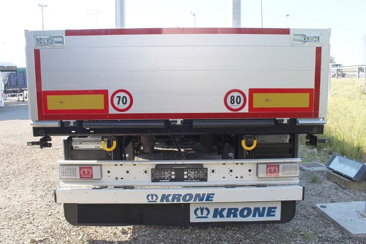 Open semitrailer Krone semirimorchio spondato nuovo