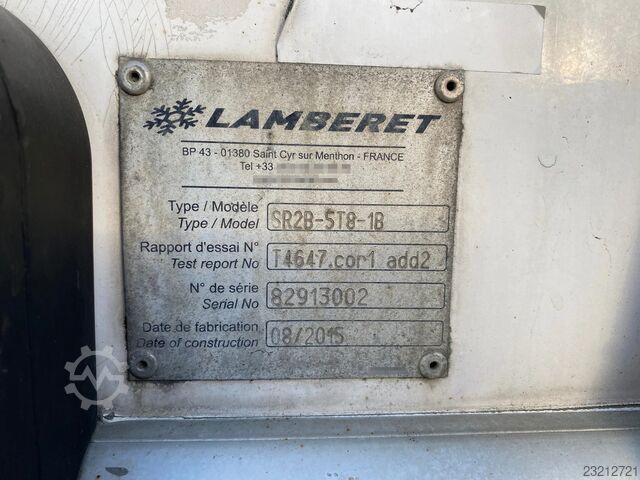 LAMBERET Frigo Trailer / Vector 1950 MT / Multitemp / Laadklep LAMBERET Frigo Trailer / Vector 1950 MT / Multitemp / La...