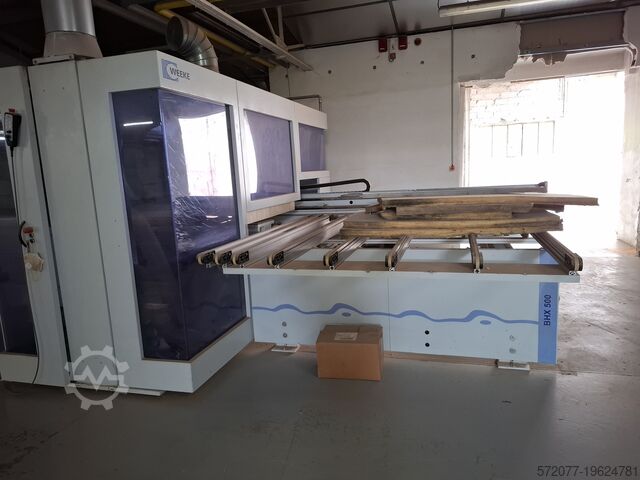 Through-feed machining centre Weeke Optimat BHX 500