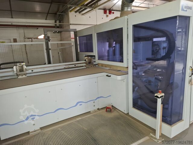 Durchlauf-Bearbeitungszentrum Weeke Optimat BHX 500