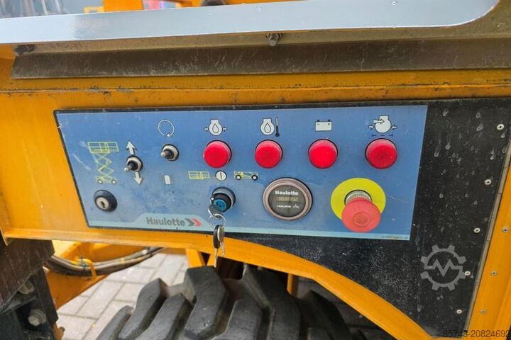 Scissor lift Haulotte Compact 12DX Diesel, 4x4 Drive, 12m Working Height