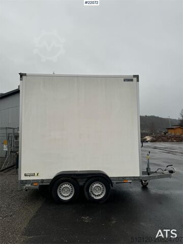 Box body  Stedele Twin-Axle Box Trailer