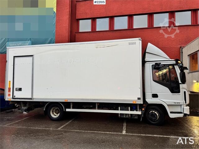 Box body Iveco Eurocargo 75-210 box truck. Only 93,000 km!