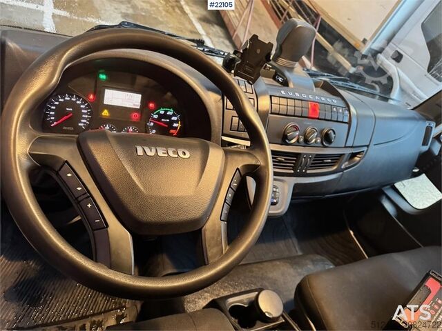 Box body Iveco Eurocargo 75-210 box truck. Only 93,000 km!