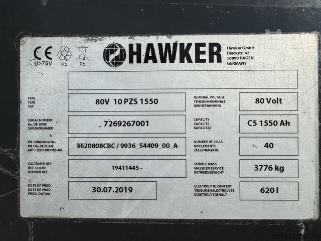 ECG 80 / 6 * Triplex FFL * DEMO !!! KALMAR ECG 80 / 6 * Triplex FFL * DEMO !!!