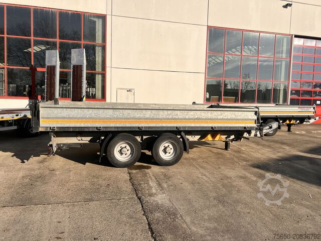 Kippanhänger Möslein TDS 13 Schwebheim  13 t Tandemkipper- Tieflader