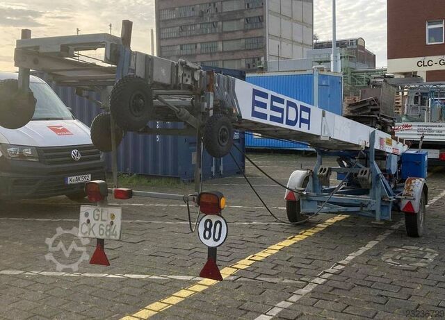 Klaas HV 26/6 KA inclined lift – furniture and construction hoist, 26 m lifting height, 200 kg load   HV 26/6 KA