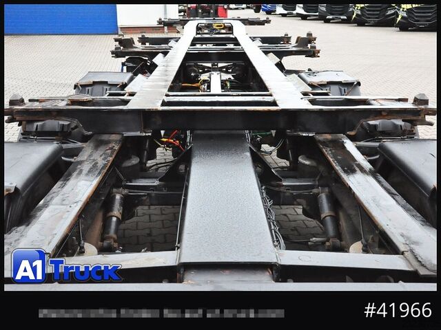Swap body semitrailer KRONE eLTU6,  Schlitten, Front und Heckausschub, Lift, ALU