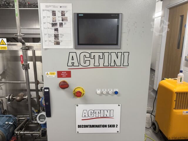 Abwasserbehandlung S Actini Effluent treatment Skids