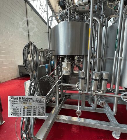 3C France – Skid Tank 1000 L + Schmelzer 150 L 3C France -