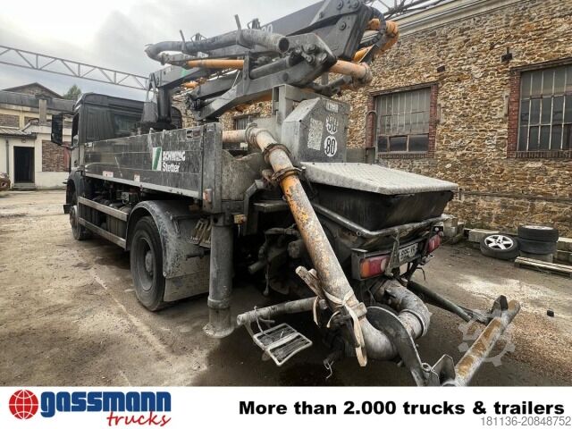 Concrete pump truck Mercedes-Benz Arocs 1830 K 4x2, Betonpumpe Schwing S 20, Funk