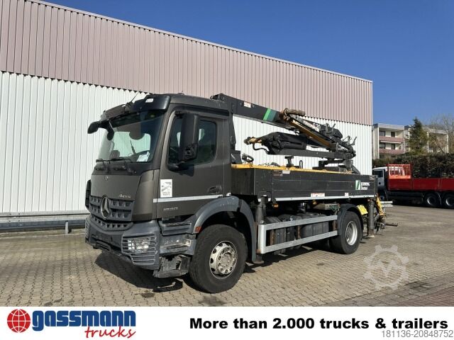 Concrete pump truck Mercedes-Benz Arocs 1830 K 4x2, Betonpumpe Schwing S 20, Funk