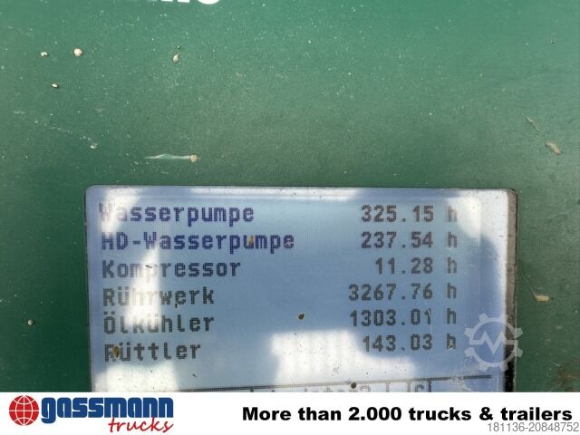 Betonpumpen-LKW Mercedes-Benz Arocs 1830 K 4x2, Betonpumpe Schwing S 20, Funk