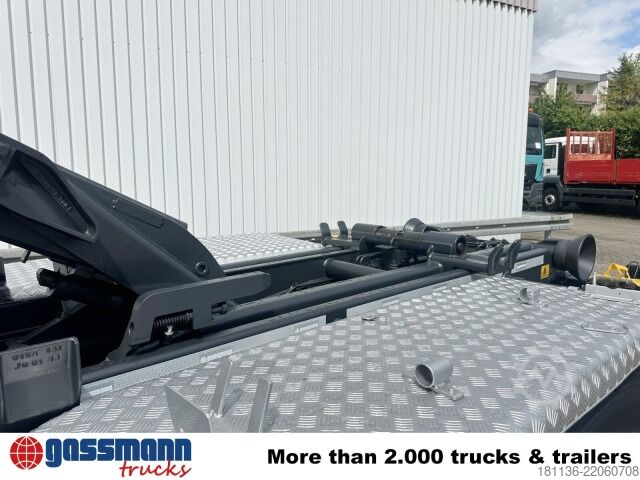 Roll-off tipper truck Mercedes-Benz Antos 2543 6x2-4, Meiller RK 20.70, Funk-Kli-Ret