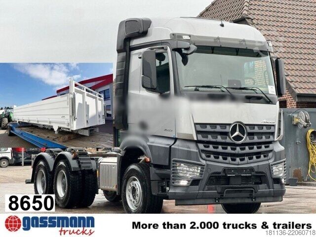 Tipper truck Mercedes-Benz Arocs 2653 K 6x4, Retarder, Navi,