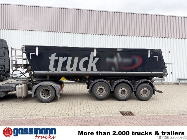 Tipper semitrailer Schmitz SKI 24 SL 7.2, Liftachse, Thermomulde ca. 26m³