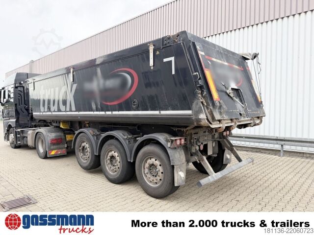 Tipper semitrailer Schmitz SKI 24 SL 7.2, Liftachse, Thermomulde ca. 26m³