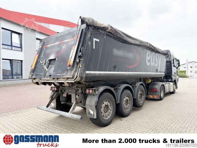 Tipper semitrailer Schmitz SKI 24 SL 7.2, Liftachse, Thermomulde ca. 26m³