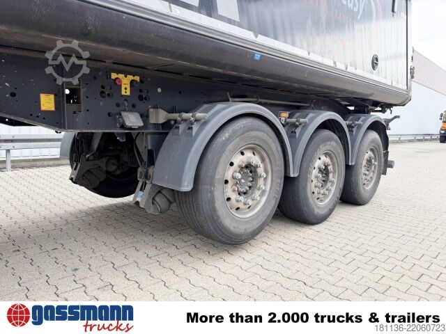 Tipper semitrailer Schmitz SKI 24 SL 7.2, Liftachse, Thermomulde ca. 26m³