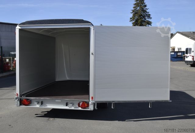 Box trailer HUMBAUR HKPA 153217 Heckklappe dreh-schwenkbar