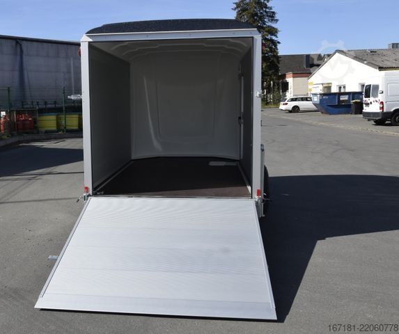 Box trailer HUMBAUR HKPA 153217 Heckklappe dreh-schwenkbar