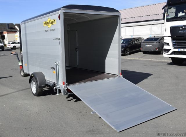 Box trailer HUMBAUR HKPA 153217 Heckklappe dreh-schwenkbar