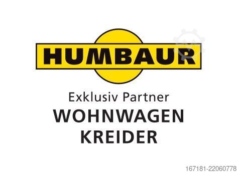 Box trailer HUMBAUR HKPA 153217 Heckklappe dreh-schwenkbar