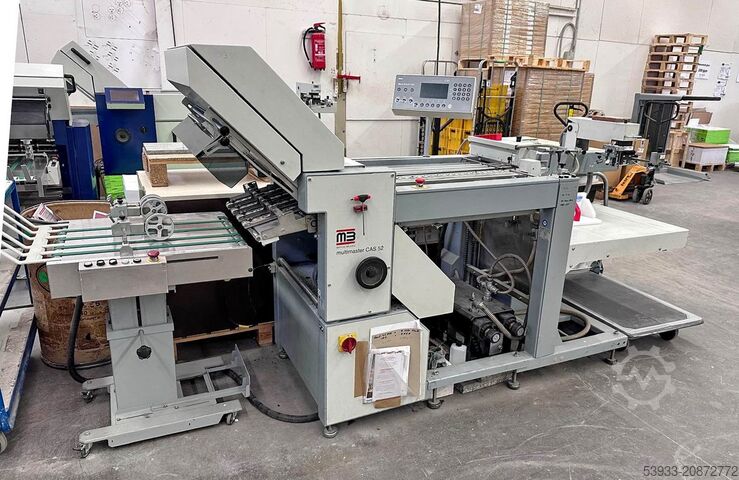 Falzmaschine Matthias Bäuerle MB CAS 52-4/4-SetMATIC