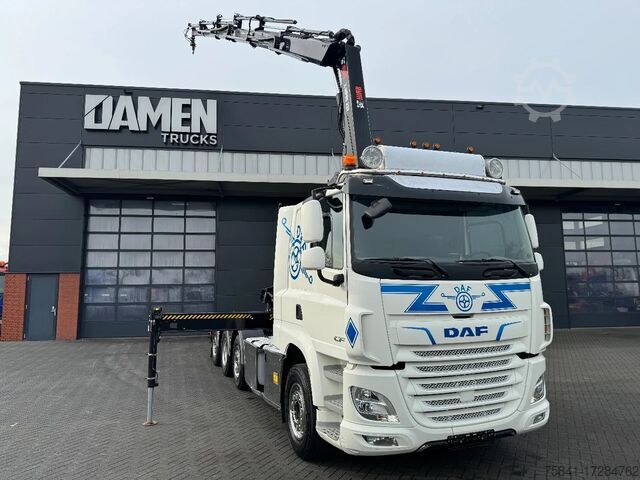 Hook arm system DAF CF 85.480 8x2 Haakarm + HIAB 232 E-5 Hipro