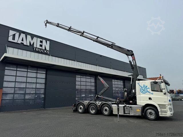 Hook arm system DAF CF 85.480 8x2 Haakarm + HIAB 232 E-5 Hipro