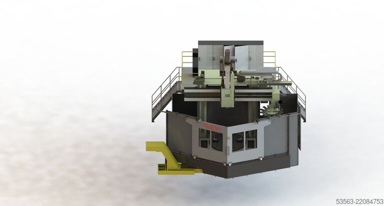 REM SCR 27 1SF | CNC Vertical Turn-Mill Center | Ø2700mm | 100kW Fanuc | NEW 2026 REM SCR 27 1SF