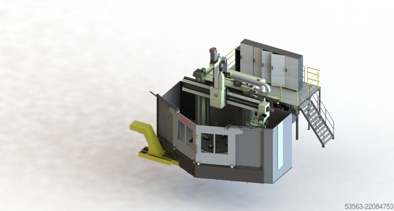 REM SCR 27 1SF | CNC Vertical Turn-Mill Center | Ø2700mm | 100kW Fanuc | NEW 2026 REM SCR 27 1SF