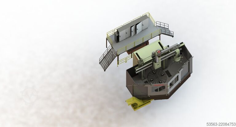 REM SCR 27 1SF | CNC Vertical Turn-Mill Center | Ø2700mm | 100kW Fanuc | NEW 2026 REM SCR 27 1SF