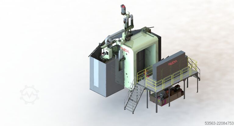 REM SCR 27 1SF | CNC Vertical Turn-Mill Center | Ø2700mm | 100kW Fanuc | NEW 2026 REM SCR 27 1SF