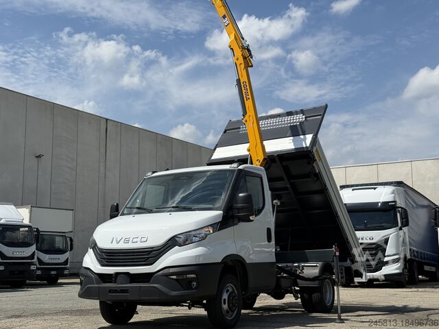 Tipper van and crane Iveco Daily 35-160