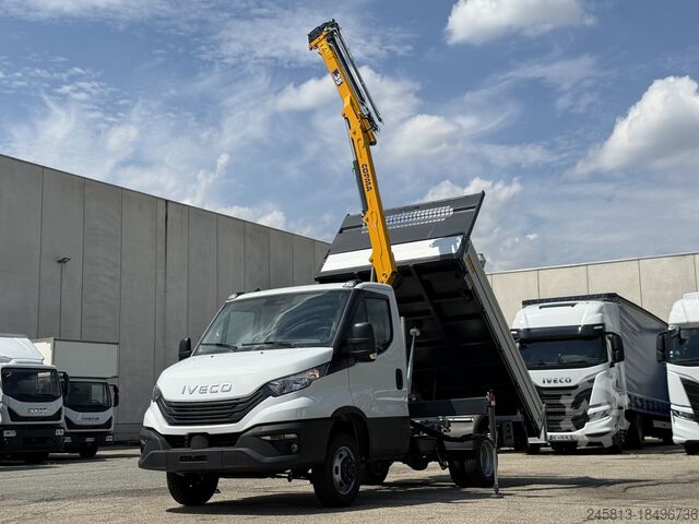 Tipper van and crane Iveco Daily 35-160