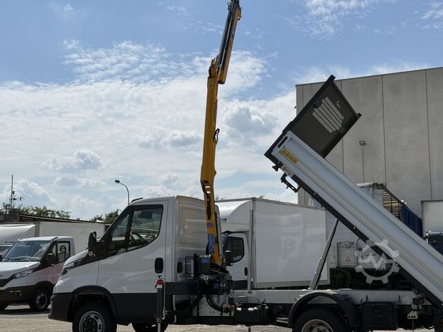 Tipper van and crane Iveco Daily 35-160