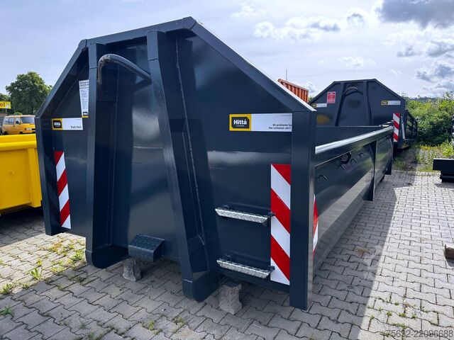 6m roll-off container / combination flap / available immediately Hitta 11m3 Bauschuttcontainer