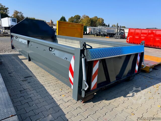 6m roll-off container / combination flap / available immediately Hitta 11m3 Bauschuttcontainer