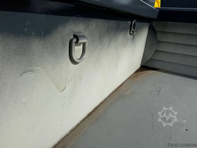 6m roll-off container / combination flap / available immediately Hitta 11m3 Bauschuttcontainer