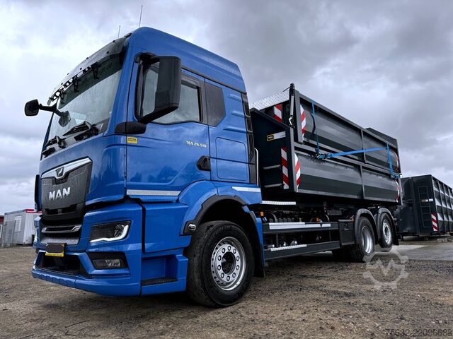 6m roll-off container / combination flap / available immediately Hitta 11m3 Bauschuttcontainer