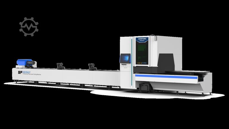 Laser cutting machine Senfeng SF6035GT 6kW Laserschneidmaschine