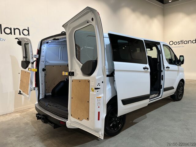 Van double cab Ford Transit Custom 2.0 TDCI L2H1 170 PK DC Dubbel C...
